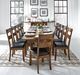 A-America® Mariposa Rustic Whiskey Ladder Back Side Chair-2