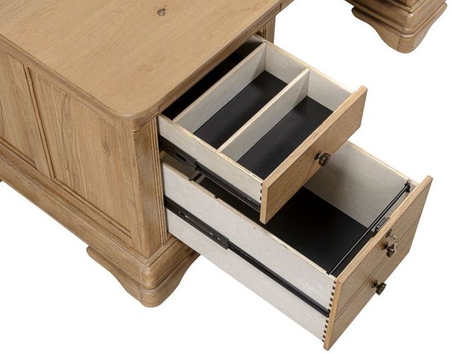 aspenhome® Chateau Philippe Cognac 72" Executive Desk-4