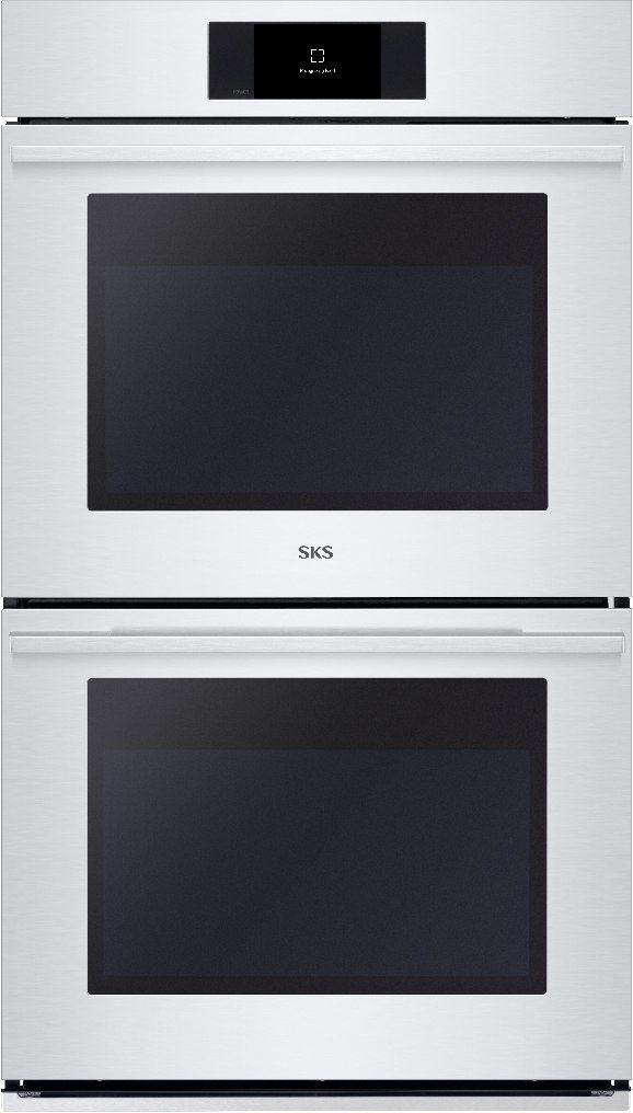 SKS 30" Satin Stainless Steel Double Electric Wall Oven-0