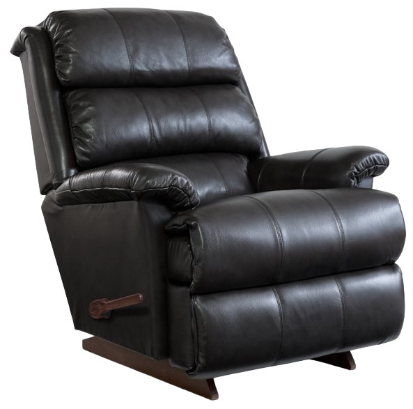 La-Z-Boy® Astor Shitake Leather Manual Rocking Recliner