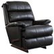 La-Z-Boy® Astor Shitake Leather Manual Rocking Recliner-0