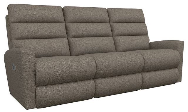 La-Z-Boy® Liam Mocha Power Wall Reclining Sofa with Headrest-0