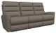 La-Z-Boy® Liam Mocha Power Wall Reclining Sofa with Headrest-0