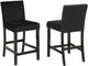 Crown Mark Lennon 5-Piece Black Counter Dining Table Set-3