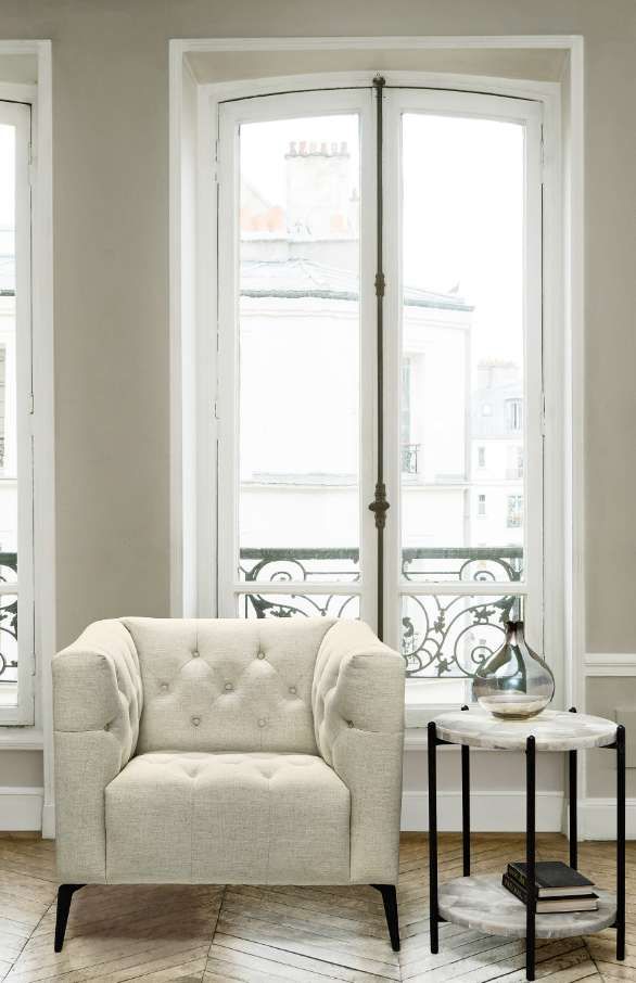 Hooker® Furniture SS Nicolla Baldwin Natural Stationary Chair-1