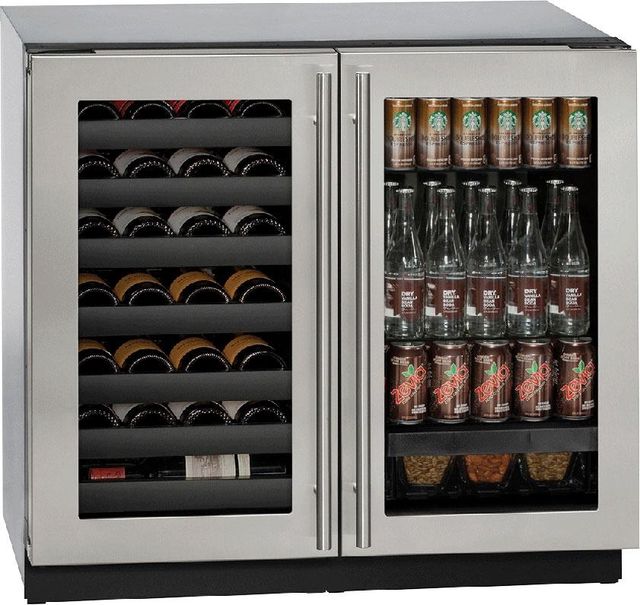 U-Line® Modular 3000 Series 7.0 Cu. Ft. Stainless Steel Beverage Center