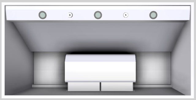 Vent-A-Hood® 48" Wall Mounted Range Hood-White-2