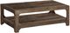 Crestview Collection Hickory Ridge Brown Cocktail Table-0
