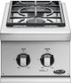 DCS Double Side Burner On-Cart-Stainless Steel-0