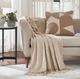 Renwil® Curtis Beige 50''x70'' Throw Blanket-1