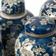 A & B Home Blue/White Jar and Vase-4