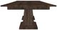 Mavin Customizable 48" x 96" Concave Dining Table-2