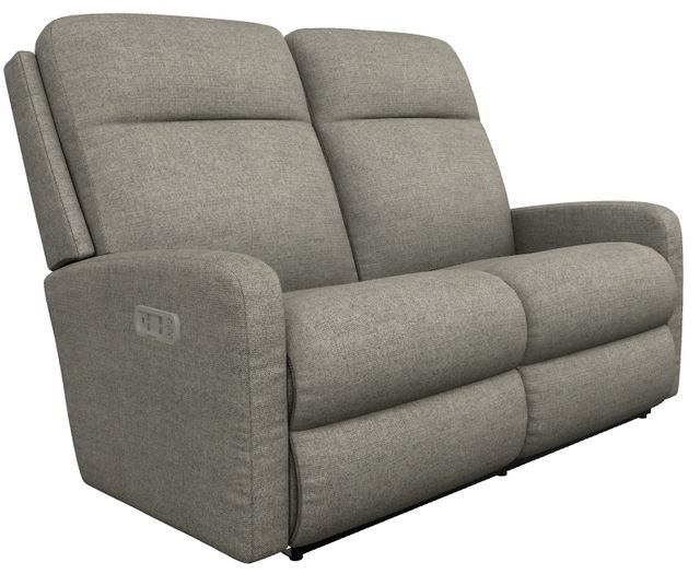 La-Z-Boy® Finley Latte Power Wall Reclining Loveseat with Headrest and Lumbar-0