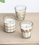 A & B Home Gold/White Candle Holder-2