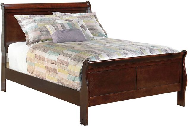 Signature Design by Ashley® Alisdair Dark Brown Full Sleigh Rails-0