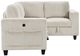 Homelegance® Walterboro 4-Piece Beige Modular Sectional-3