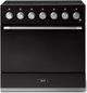 AGA™ Mercury 36" Black Matte Pro Style Induction Range-0