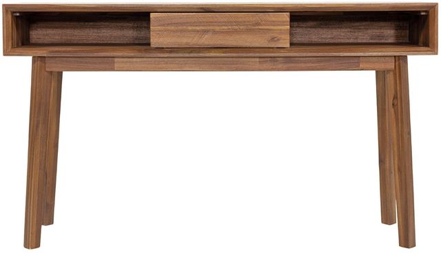 LH Home Gia Warm Pecan Console Table-1