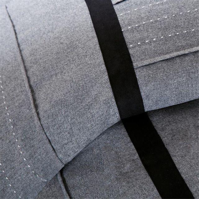 Olliix by Madison Park Bridgeport 7 Piece Grey California King Comforter Set-4