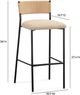TOV Furniture Celine Tan Counter Stool-2