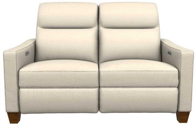 La-Z-Boy® Quinault Linen Power Reclining Loveseat with Headrest-1