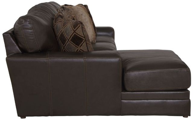 Jackson Furniture Denali 2-Piece Chocolate Left-Arm Facing Loveseat Sectional and Chaise-3