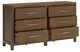 Signature Design by Ashley® Cabalynn 3-Piece Light Brown Queen Panel Bedroom Set-5