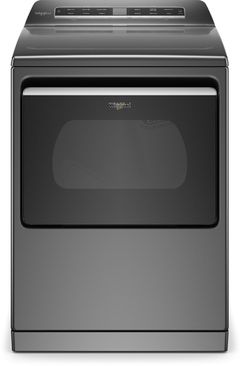Whirlpool® 7.4 Cu. Ft. Chrome Shadow Front Load Gas Dryer
