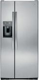 GE® 23.2 Cu. Ft. Stainless Steel Side-By-Side Refrigerator-0
