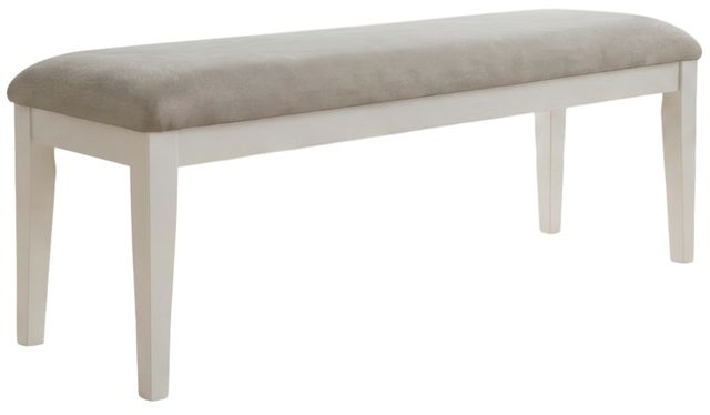 Liberty Furniture Chesapeake Charm Ivory/White Dining Bench-0