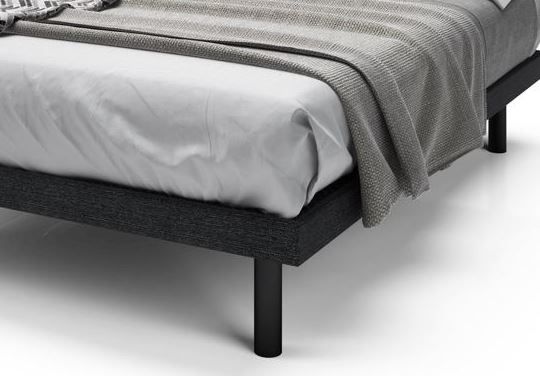Beaudoin Reflexx Stallion Black 13" King Platform Bed-1