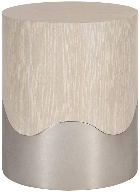 Bernhardt Solaria Dune Accent Table with Aluminum Base-0