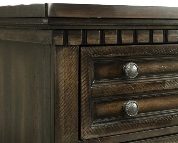 Elements International McCoy Charcoal Dresser-2
