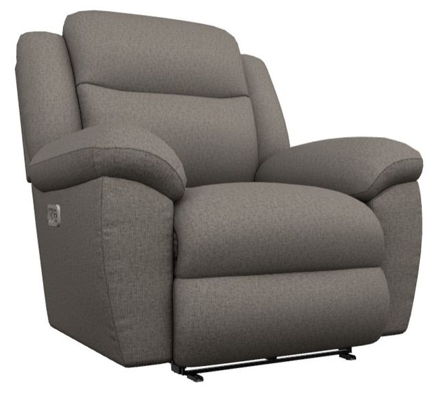 La-Z-Boy® Joel Pewter Power Wall Recliner with Headrest and Lumbar-0
