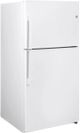GE® 33 in. 21.1 Cu. Ft. White Top Freezer Refrigerator-2