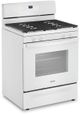 Whirlpool® 30" White Freestanding Gas Range-4
