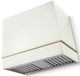 AGA Loge 36" White Wall Mounted Range Hood with Polished Brass Trim-0