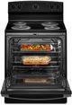 Amana® 30" Black Freestanding Electric Range with Extra-Large Oven Window-4
