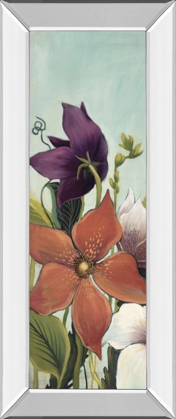 Classy Art Efflorescence II by Maja Mirror Framed Wall Art-0