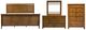 Liberty Furniture Grandpas Cabin 4-Piece Aged Oak King Sleigh Bedroom Set-0