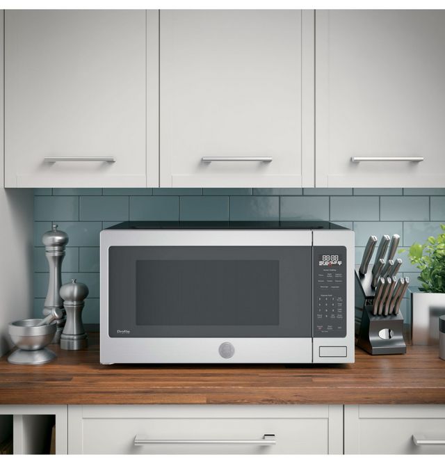 GE Profile™ 2.2 Cu. Ft. Stainless Steel Countertop Microwave-5