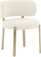 TOV Furniture Margaret Cream Boucle Side Chair-0