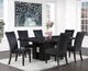 Global Furniture USA D03 2-Piece Black Dining Chair Set-3