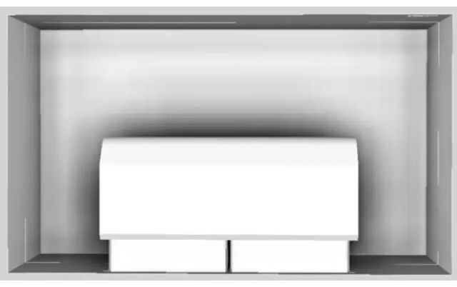 Vent-A-Hood® 36" White Wall Mounted Range Hood-3