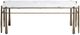 Classic Home Jasmine Moonstone White Coffee Table-2