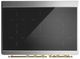 Ilve® Majestic III 40" Emerald Green Pro Style Induction Range with Solid Door and Brass Trim-2