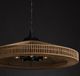 Currey & Company Maldives Natural/Satin Black Chandelier-2