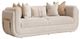 Michael Amini® Savannah Breeze Cashmere Bright Gold Standard Sofa-0