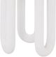TOV Furniture Tildy White Concrete Indoor/Outdoor Side Table-5