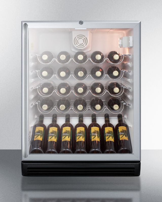 Summit® 24" Aluminum Wine Cooler-2